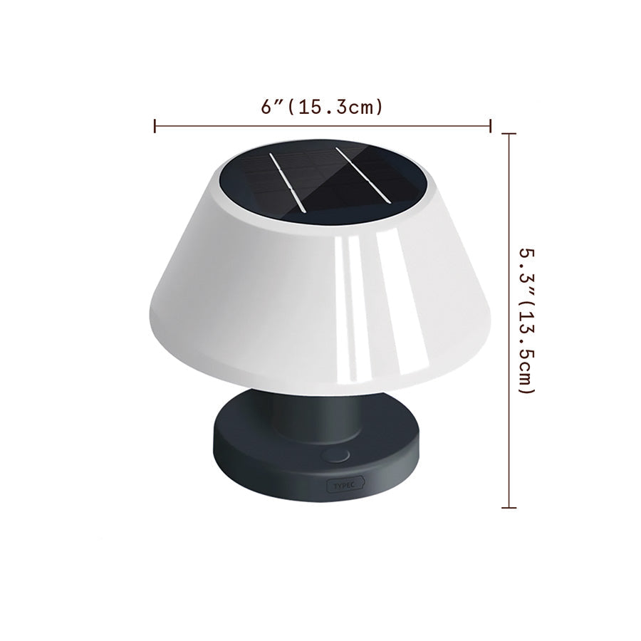 Solar Table Lamp | LED, Solar Powered, IP65 Waterproof