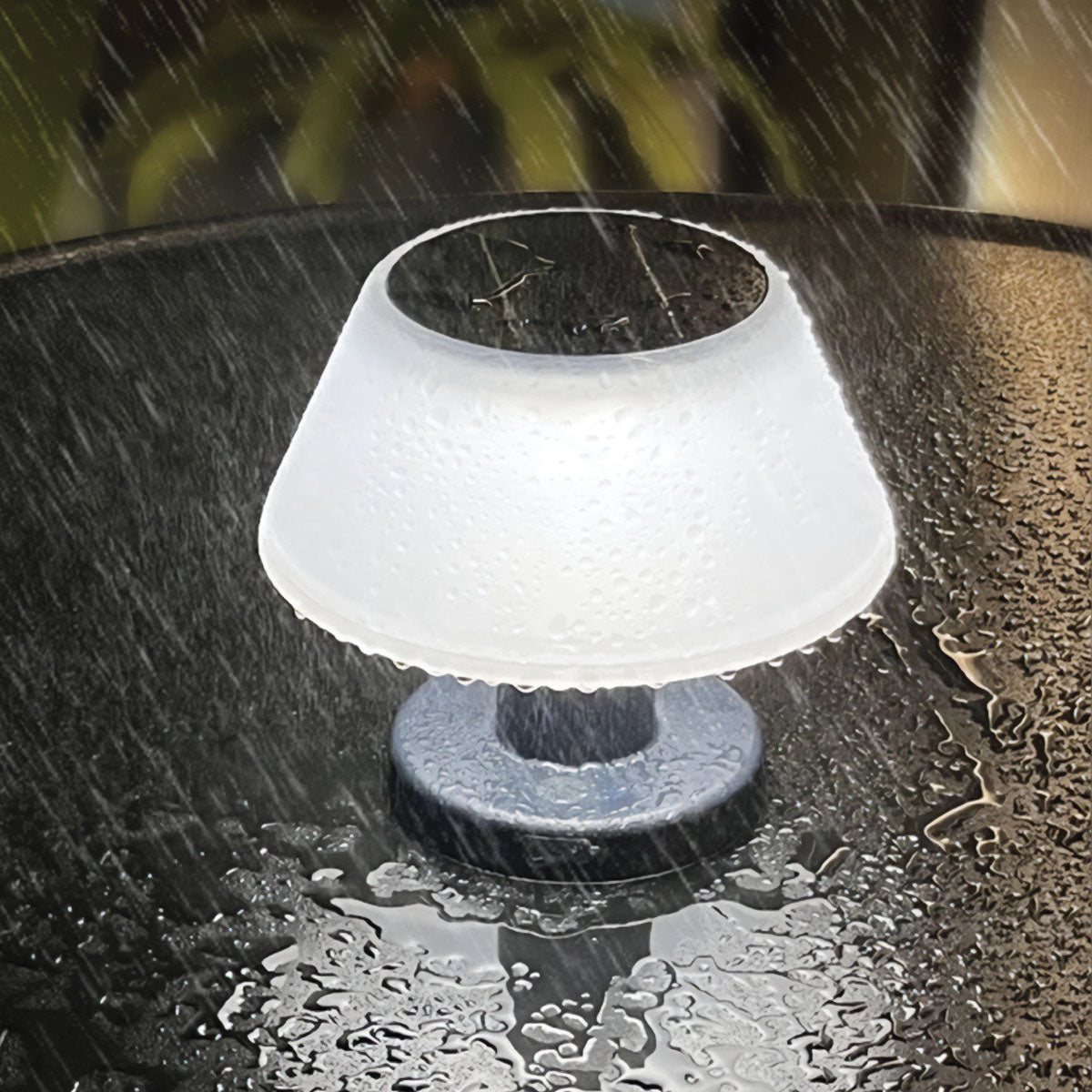 Solar Table Lamp | LED, Solar Powered, IP65 Waterproof