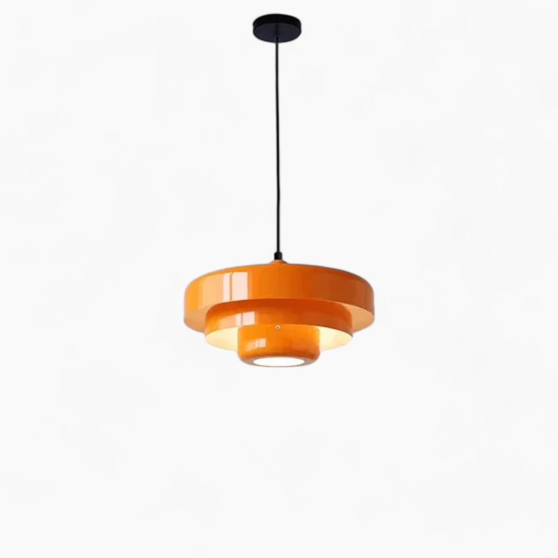 Modern Carbon Steel Pendant Lamp | E27 Light Source