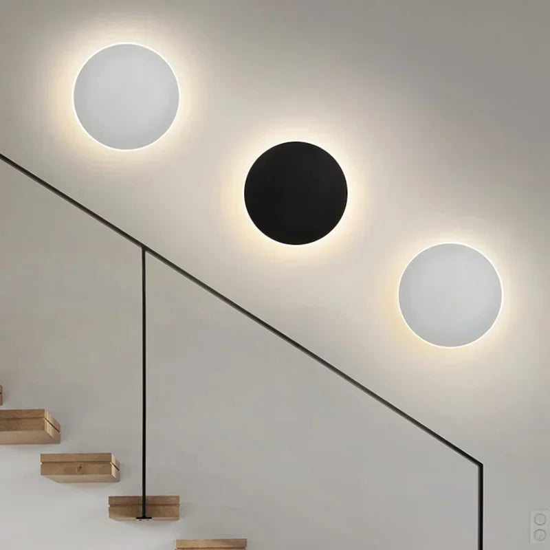 SleekSphere - Round LED Wall Light