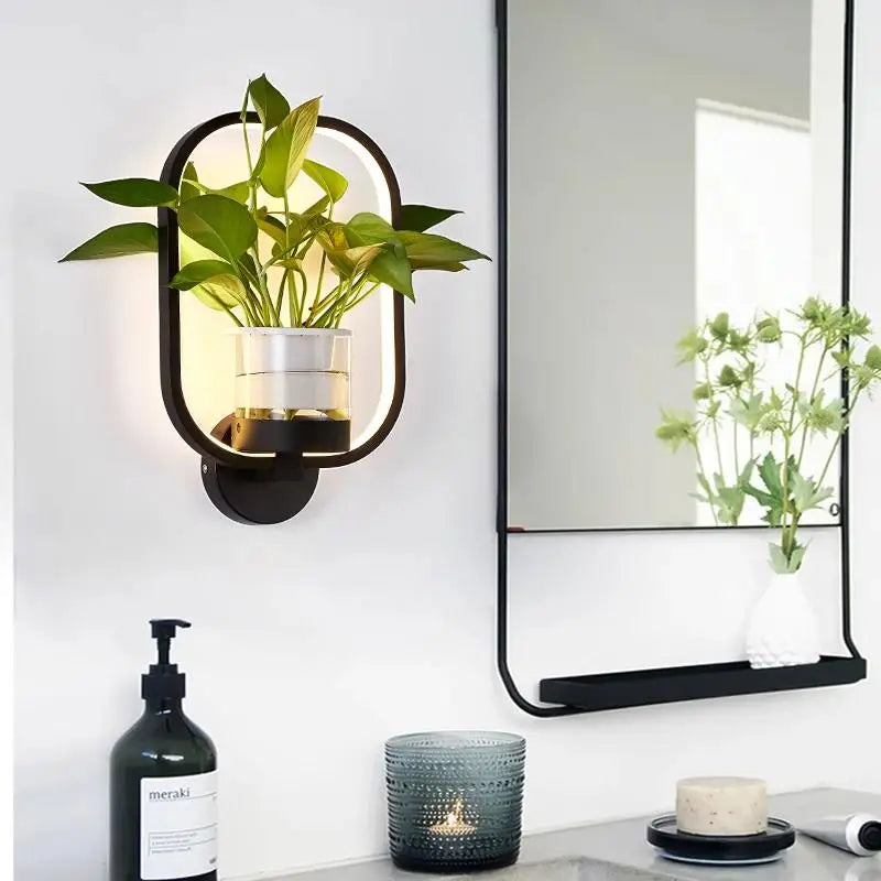 HerbaceousGlow - Radiant Wall Light