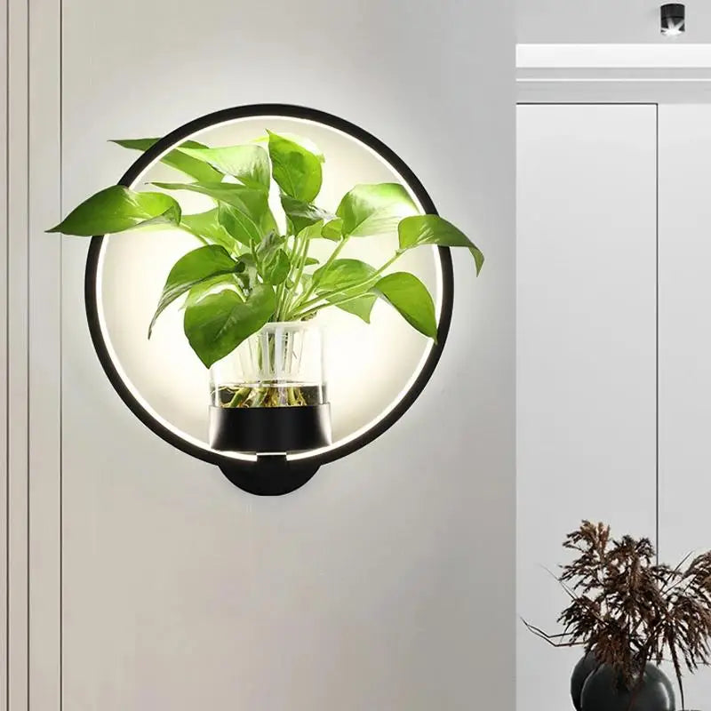 HerbaceousGlow - Radiant Wall Light