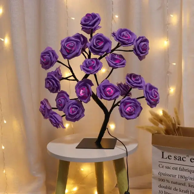 RosyAura - Rose Tree Lamp