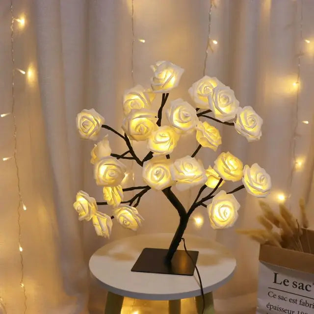 RosyAura - Rose Tree Lamp