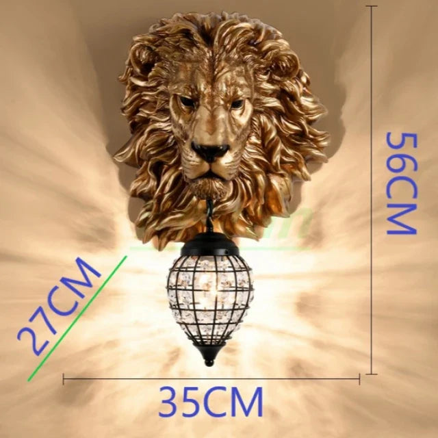 EuroStyle - Majestic Lion Head Light