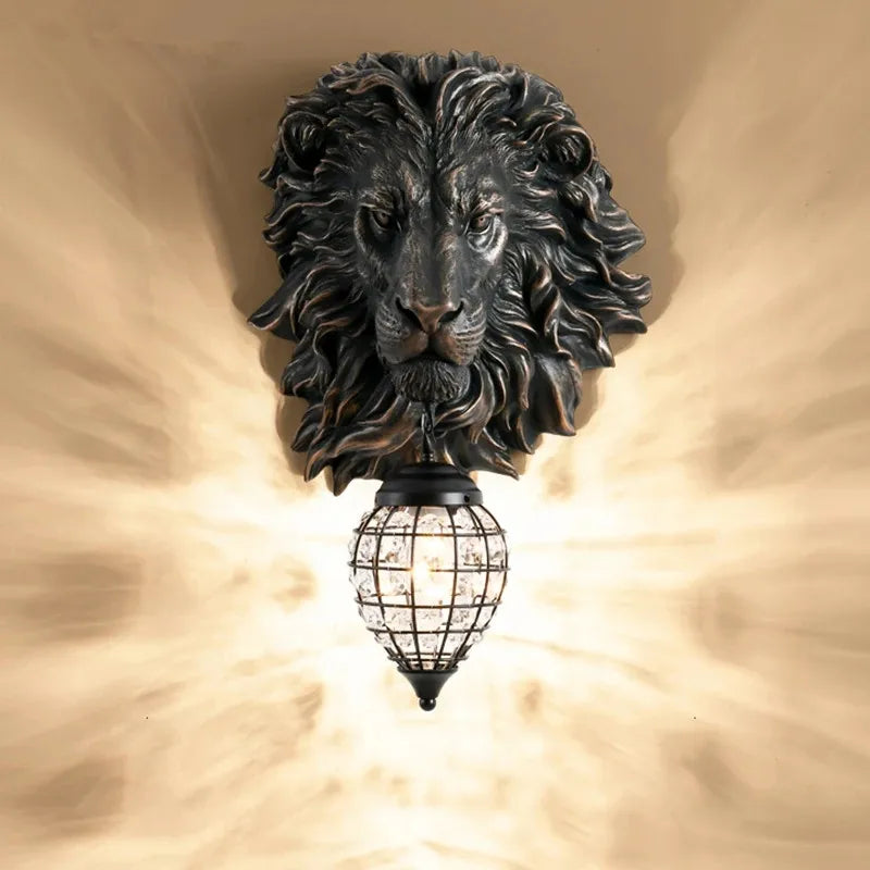 EuroStyle - Majestic Lion Head Light