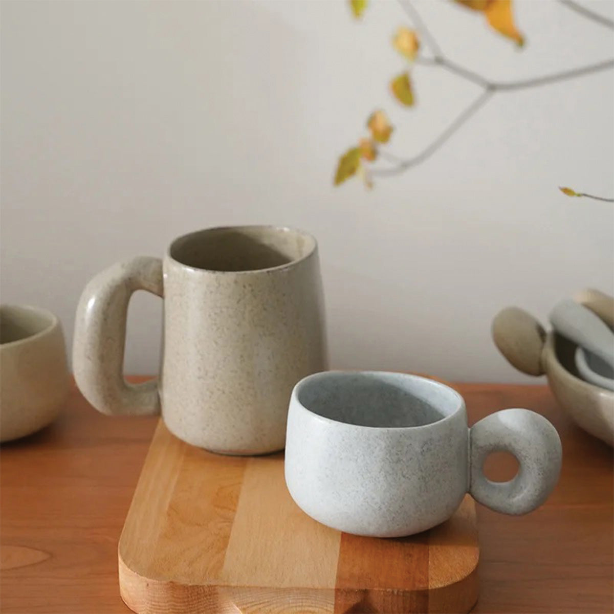 Louv Handmade Stone Mugs | Unique Ceramic Drinkware