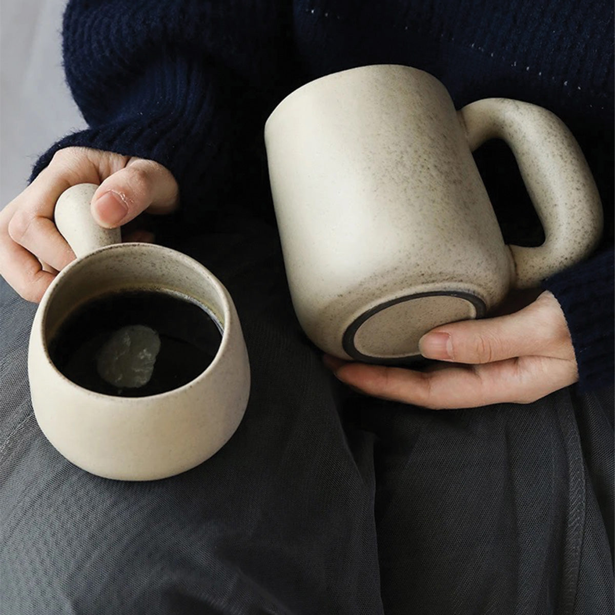 Louv Handmade Stone Mugs | Unique Ceramic Drinkware