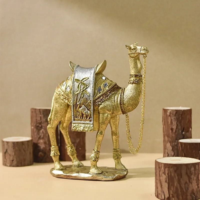 ArabicElegance - Luxurious Camel Sculpture