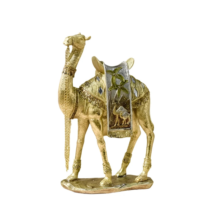 ArabicElegance - Luxurious Camel Sculpture