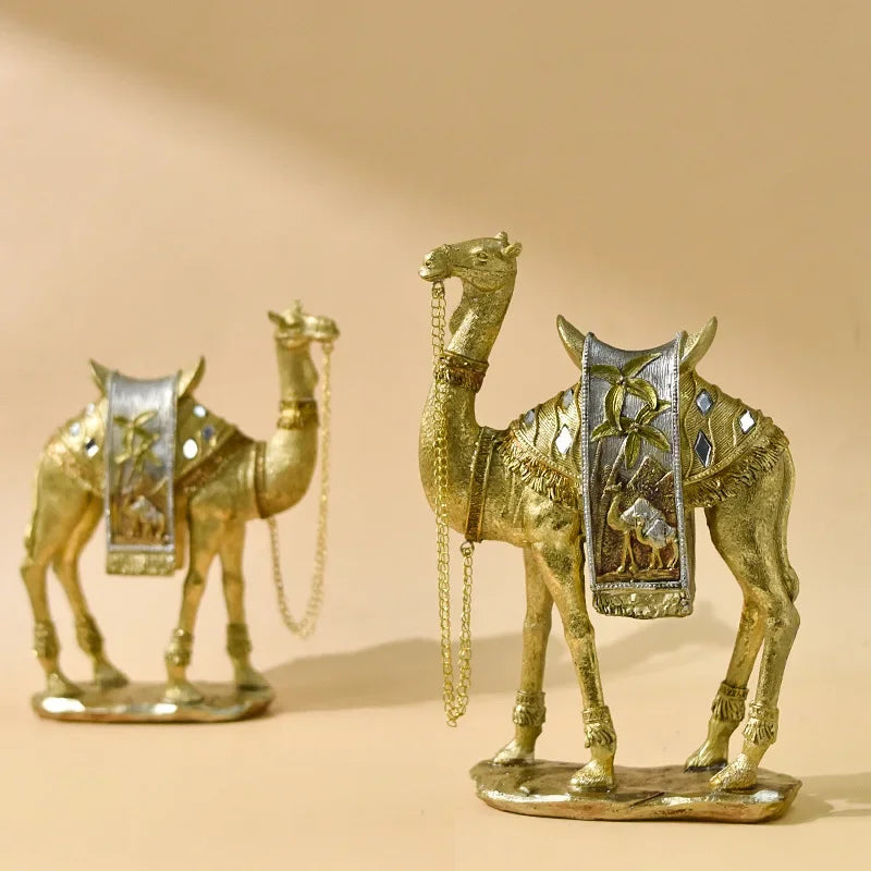 ArabicElegance - Luxurious Camel Sculpture