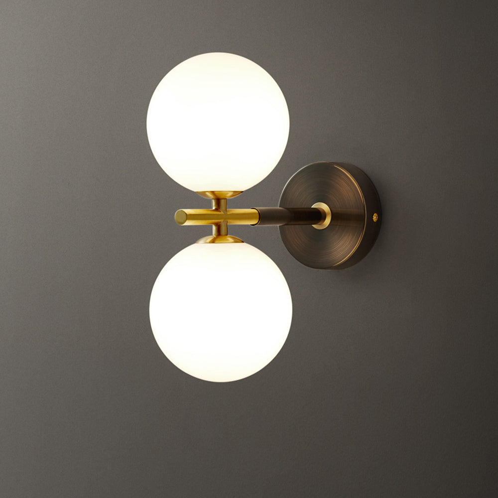 Modern Copper Ball Wall Light | Versatile G9 LED Wall Lamp