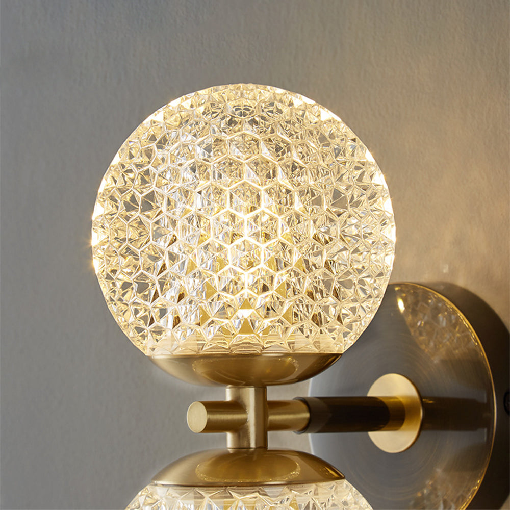 Modern Copper Ball Wall Light | Versatile G9 LED Wall Lamp