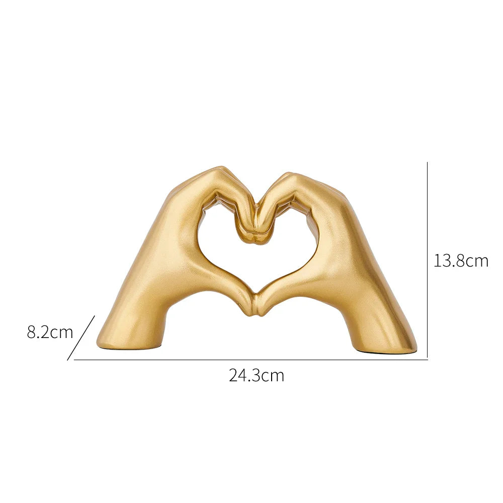 HeartHands - Love Gesture Resin Ornaments