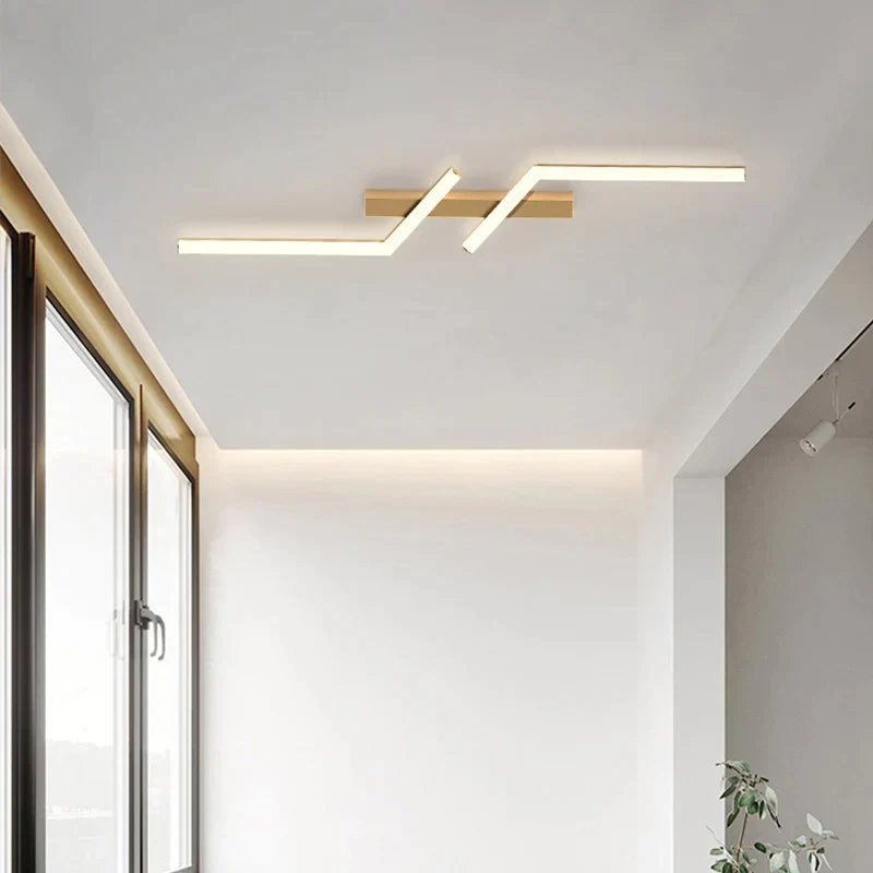 SleekGlow - Ceiling Light with LED Strip