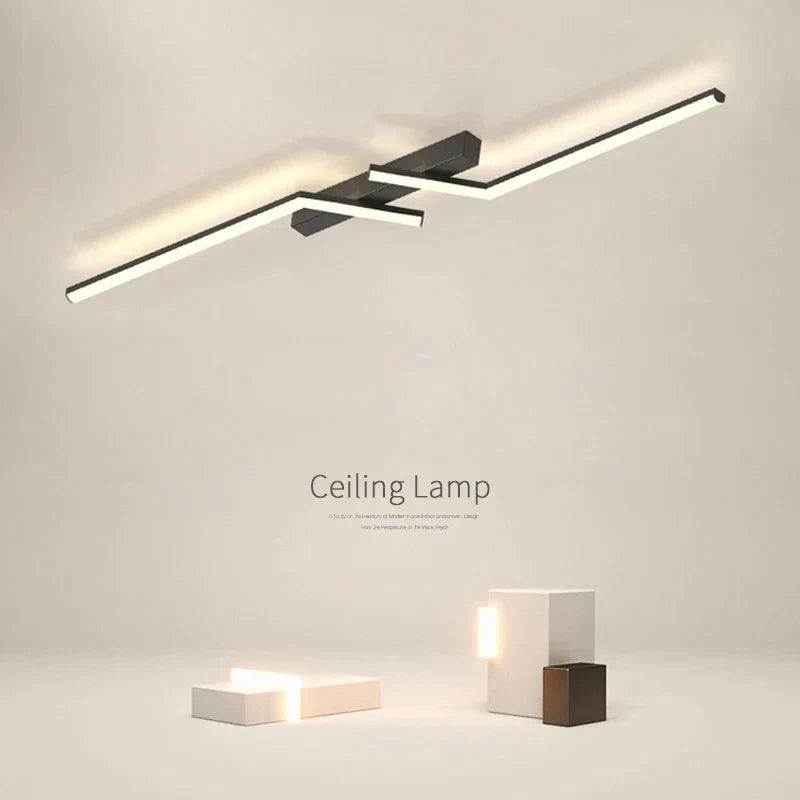 SleekGlow - Ceiling Light with LED Strip