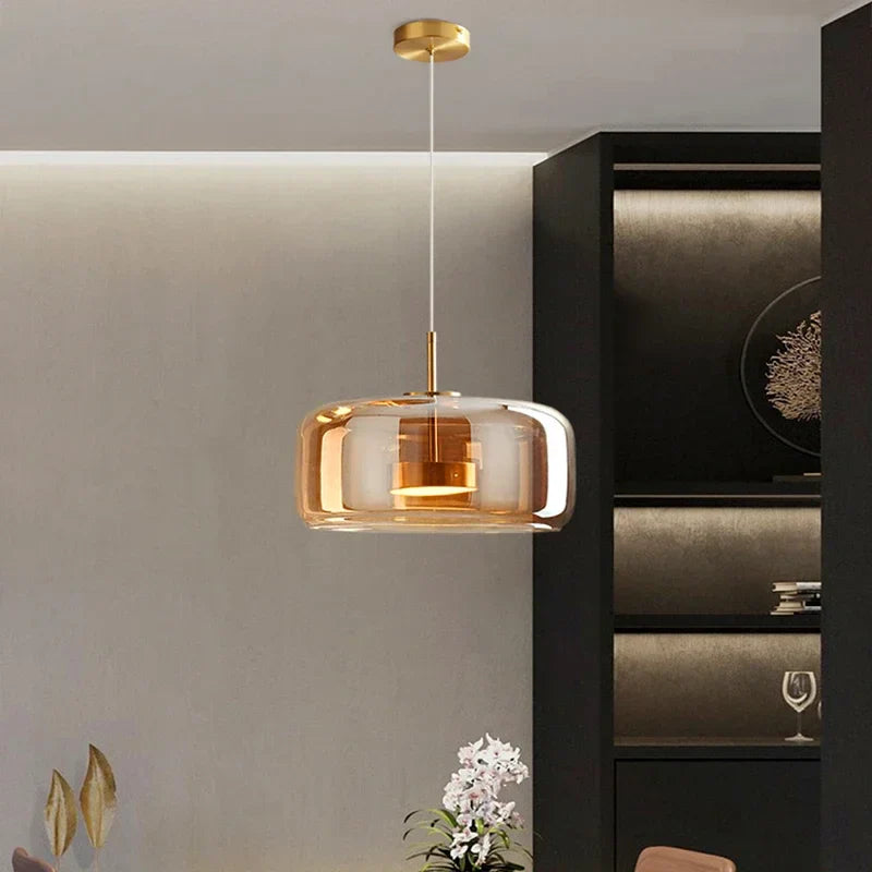 ElegantOrb - Glass Pendant Light