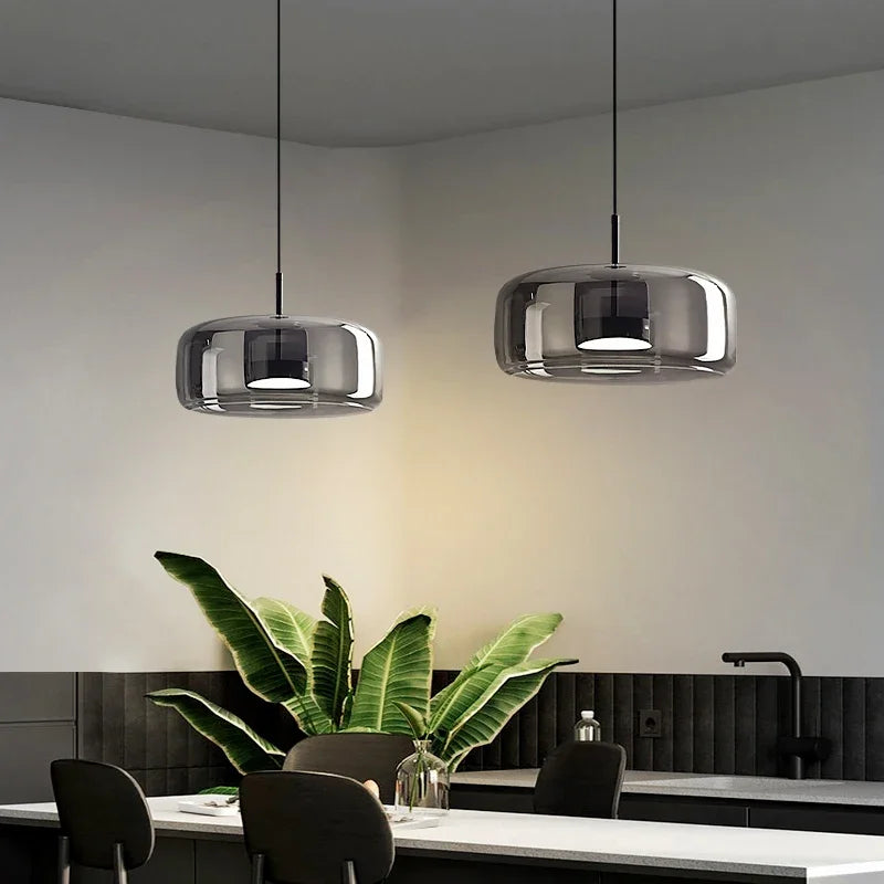 ElegantOrb - Glass Pendant Light