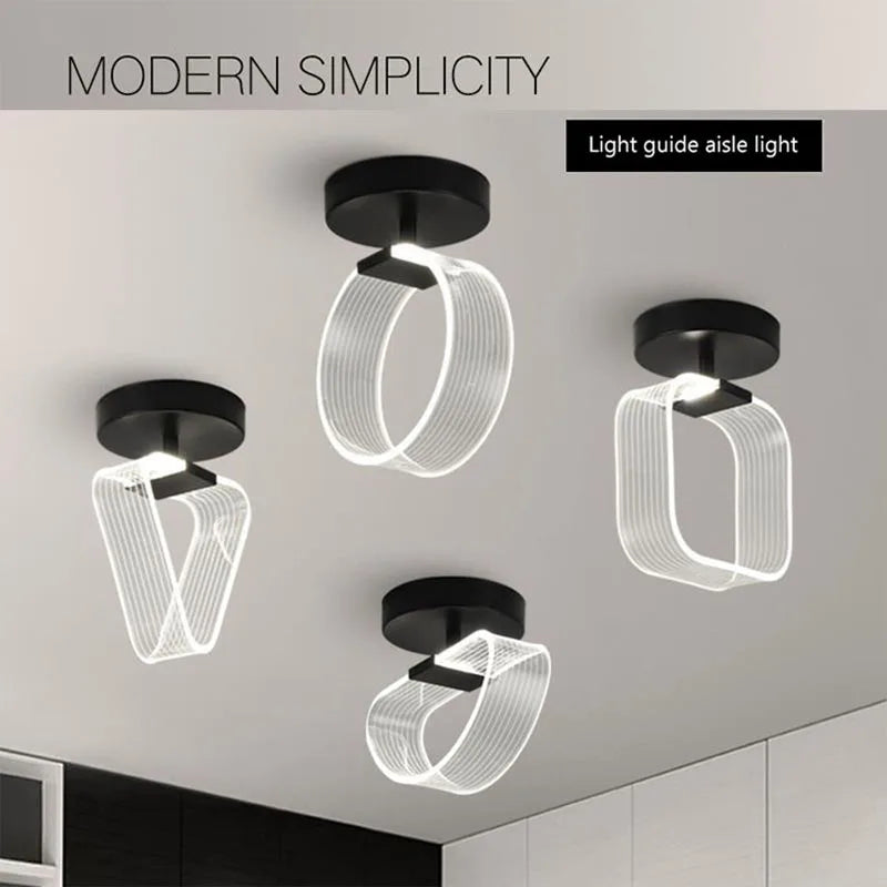 LuminousLux - Modern LED Ceiling Lamp Creative Nordic