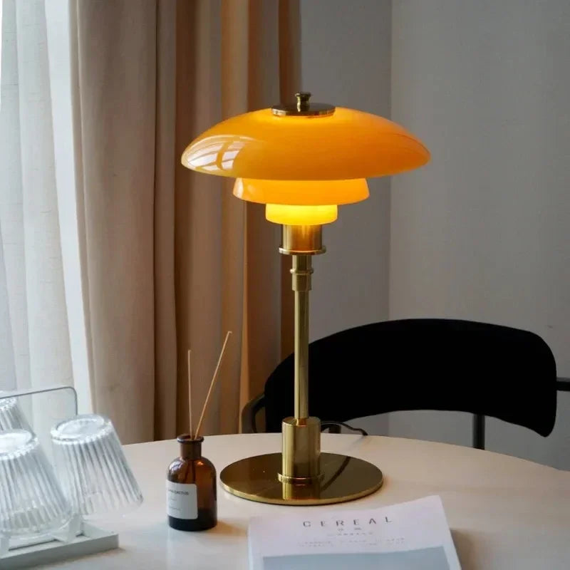 CelestialGlimmer - Nordic Simple Glass Table Lamp