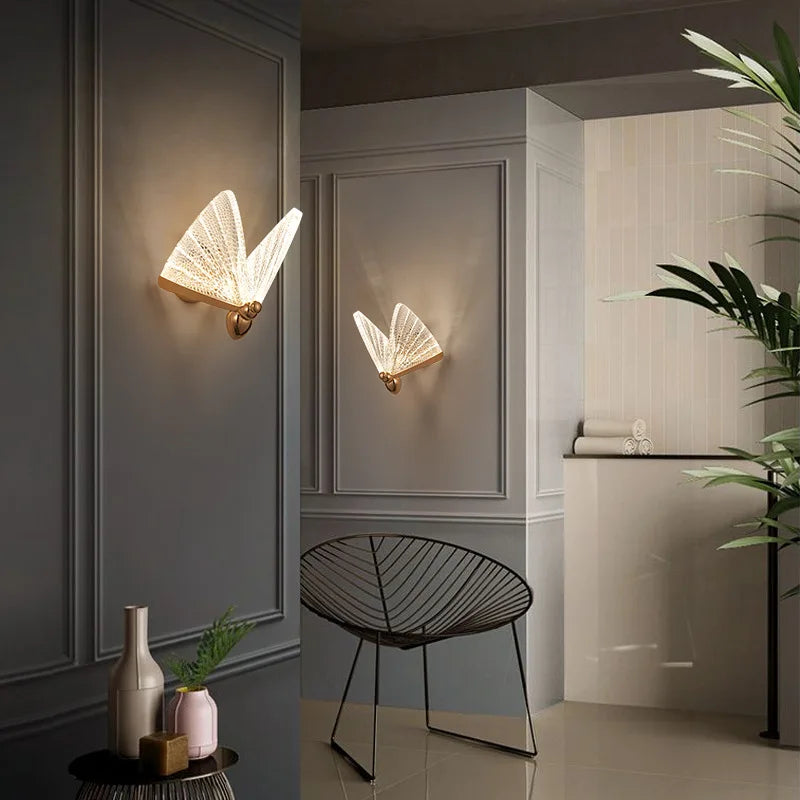 TimberLuxe - Butterfly Wall Lights