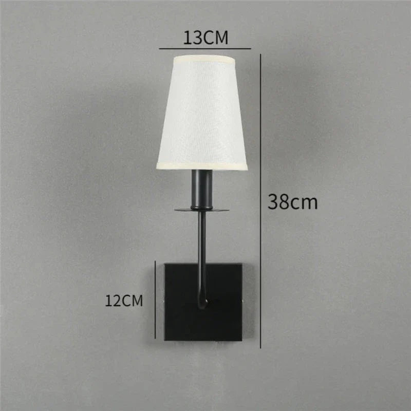 PrestigeLumina - Metal Wall Sconce Lamp