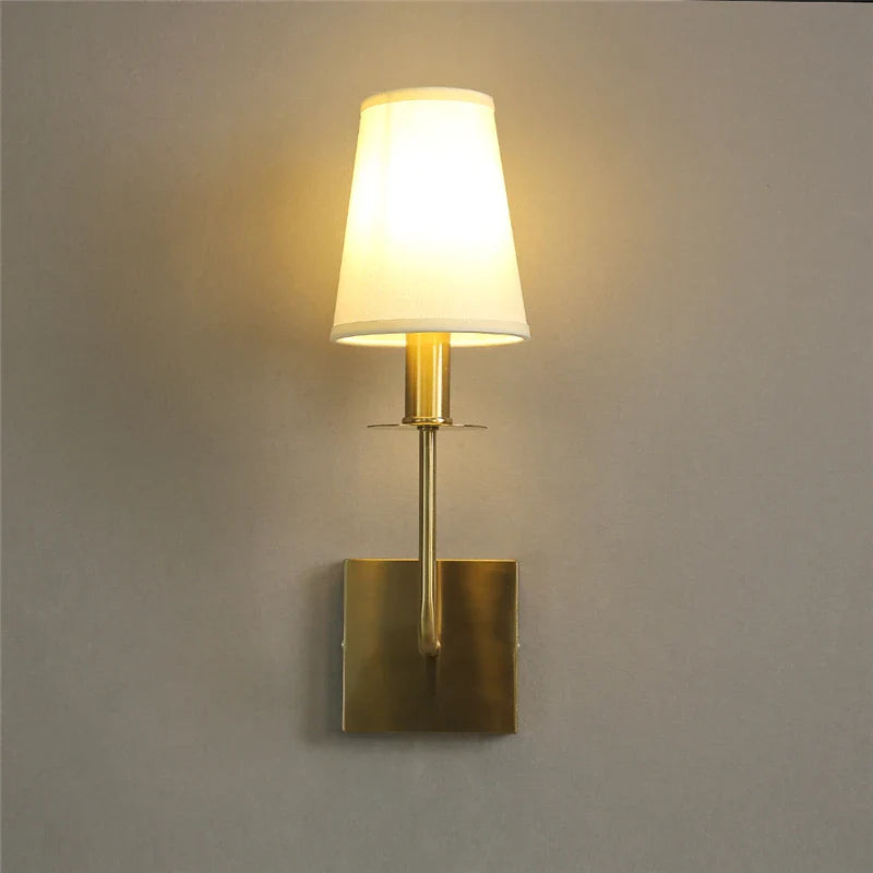 PrestigeLumina - Metal Wall Sconce Lamp