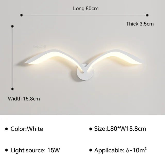 StylishLumina - Modern LED Wall Light