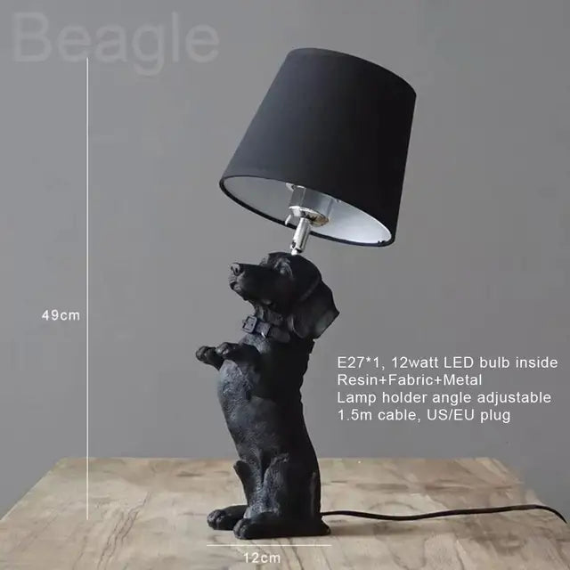 WoofGlow - Puppy Table Lamp