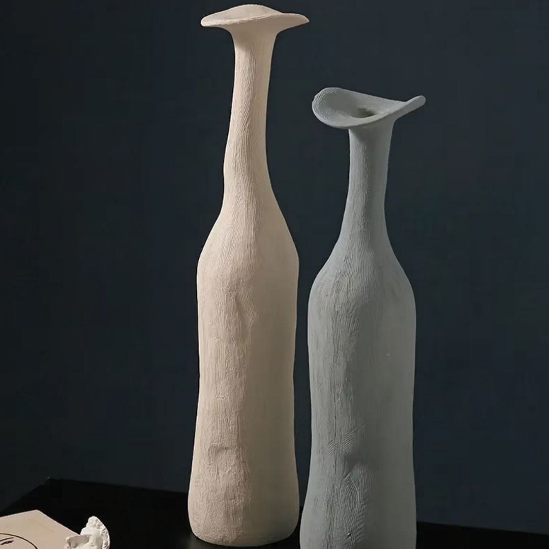 Modern Morandi Ceramic Vase | Sleek, Sophisticated Accent Piece