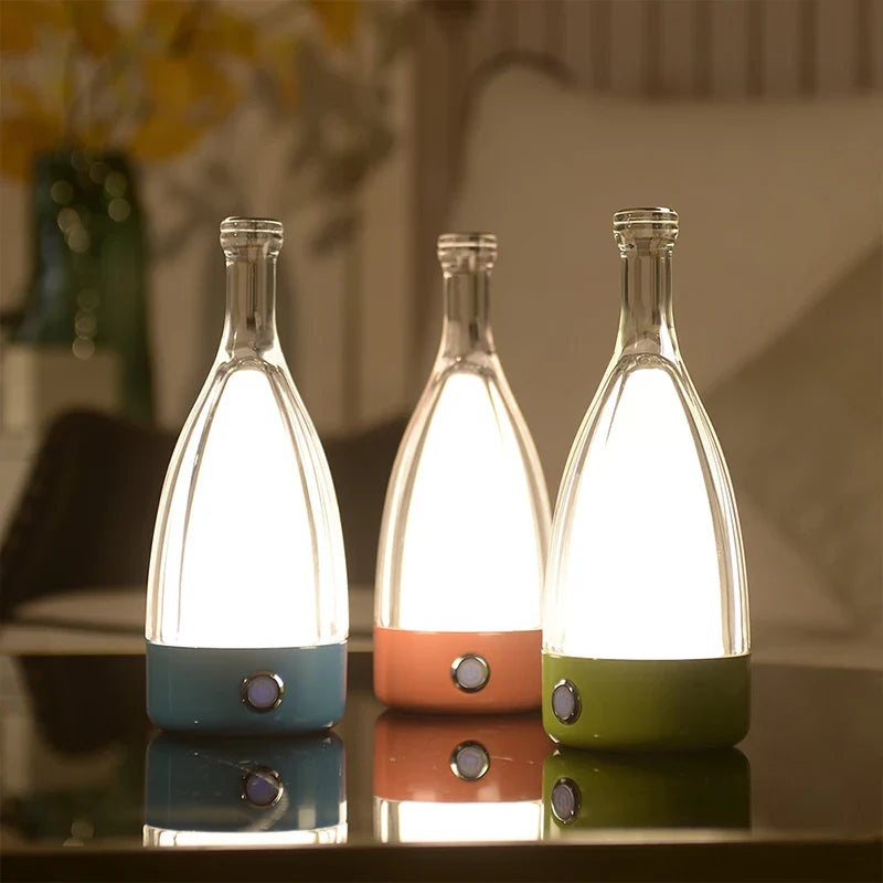 Bottle Glow - Bar Bottle Table Lamp