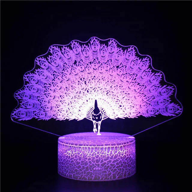 MagicColor - Peacock Dream Night Light