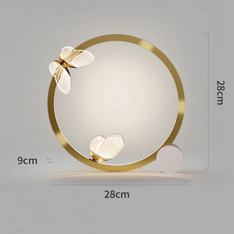 ButterflyGlow - Nordic LED Butterfly Table Lamp