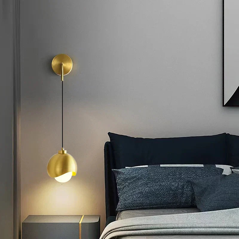 NordicLuxe - Nordic Wall Lamp Made of Brass