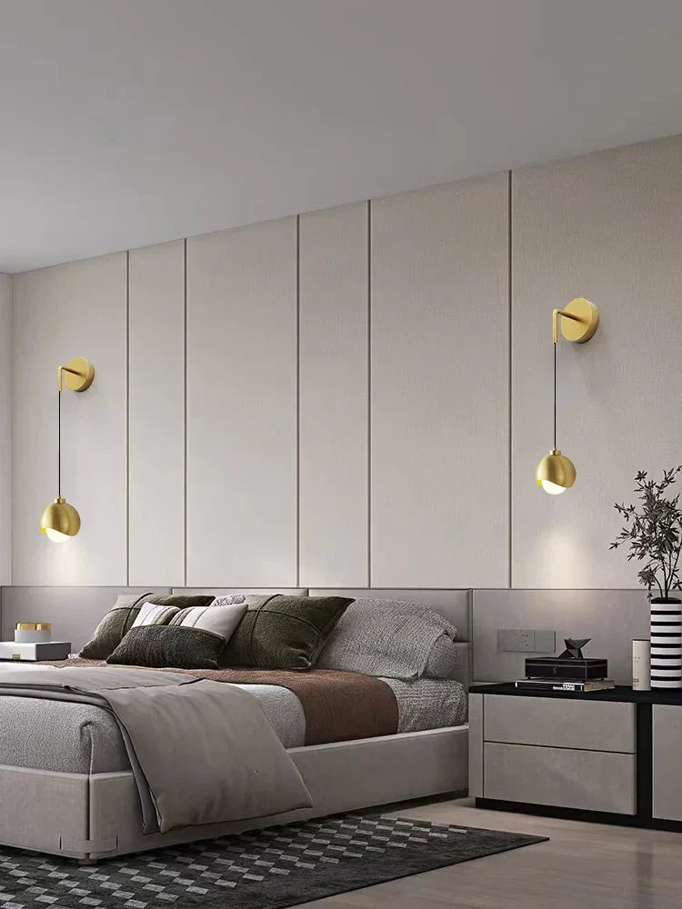 NordicLuxe - Nordic Wall Lamp Made of Brass