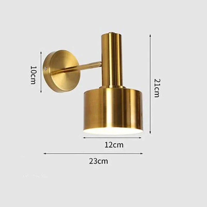 GoldGleam - Wall Sconce