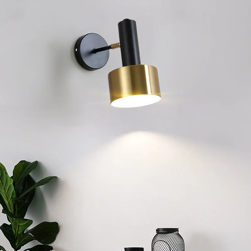 GoldGleam - Wall Sconce