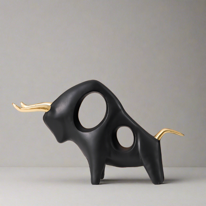 Karoh - Bull Figurines | Bold Artistic Home Décor Sculptures