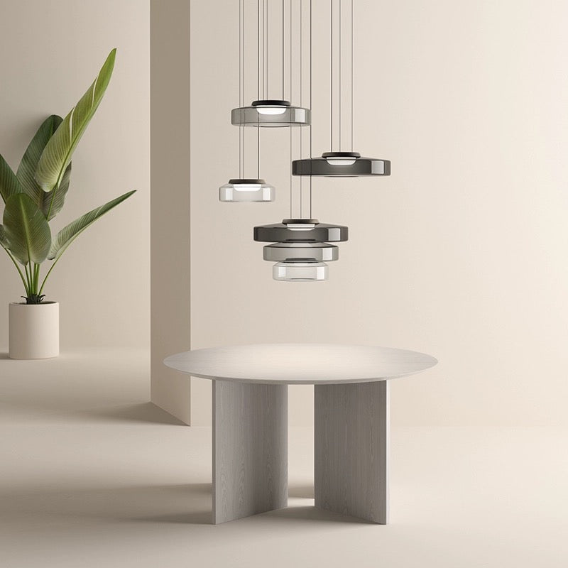 Modern Glass Pendant Lights | Adjustable LED Hanging Lamps