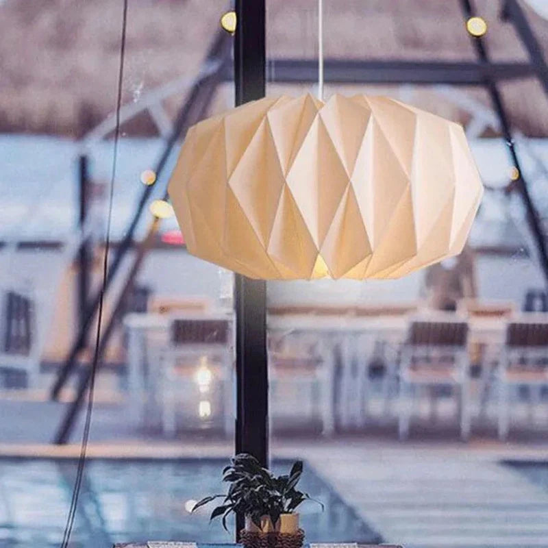 OrigamiLight - Nordic Modern Paper Lantern Shade