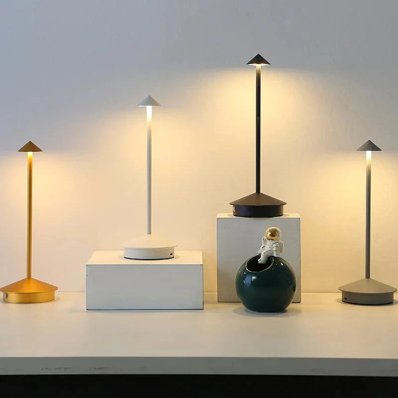 Wireless Table Lamp | Modern Design, Rechargeable, Sleek Lighting