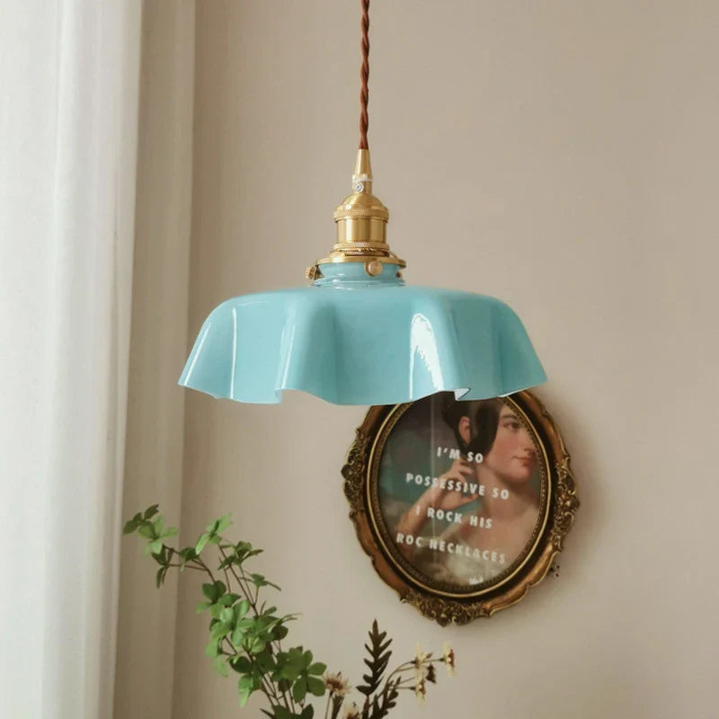 FrenchElegance - Brass Pendant Light