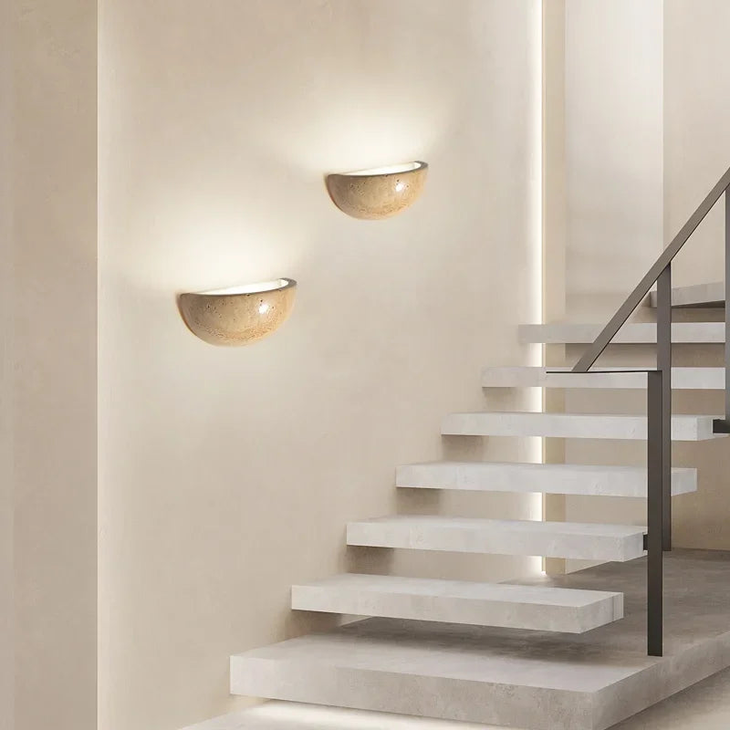 PolarArc - Stone Art Wall Lamp