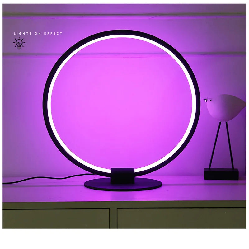 CocktailGlow - Round Bar Table Lamp