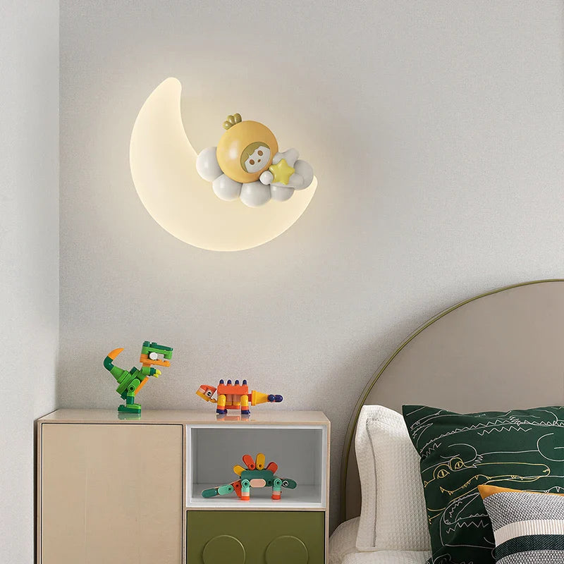 OpulentAura - Moon Wall Lamp