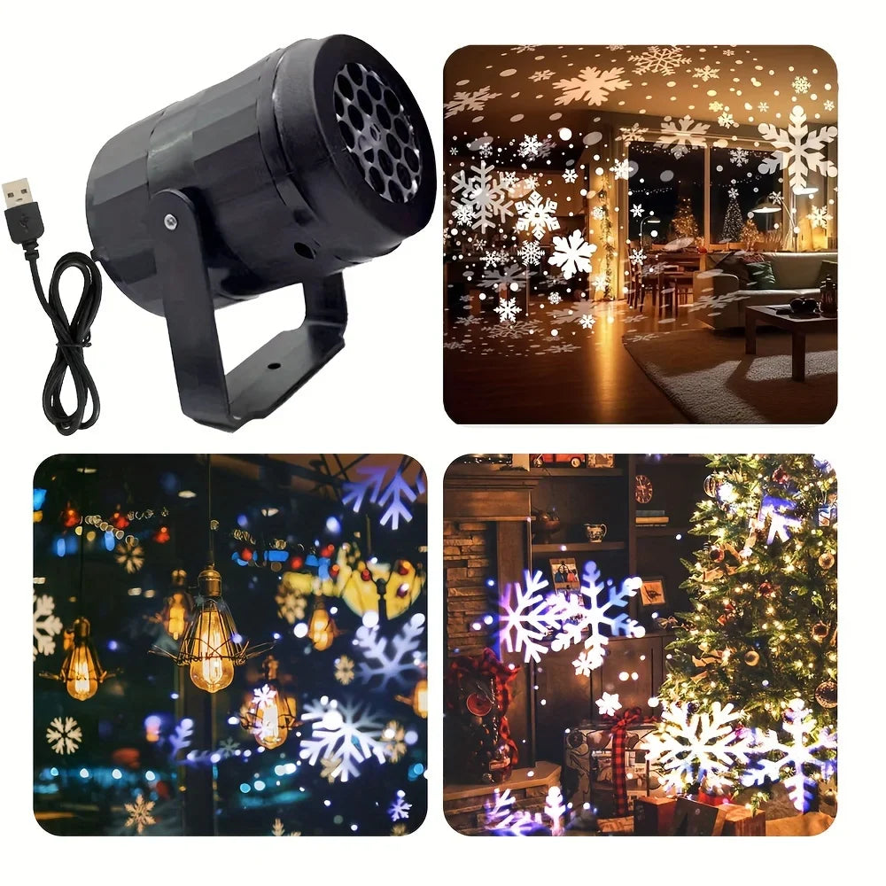 SnowflakeDream | USB Snowflake Projector