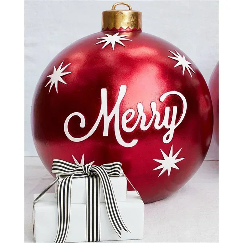 Outdoor Ornament | Huge Inflatable PVC Christmas Ball