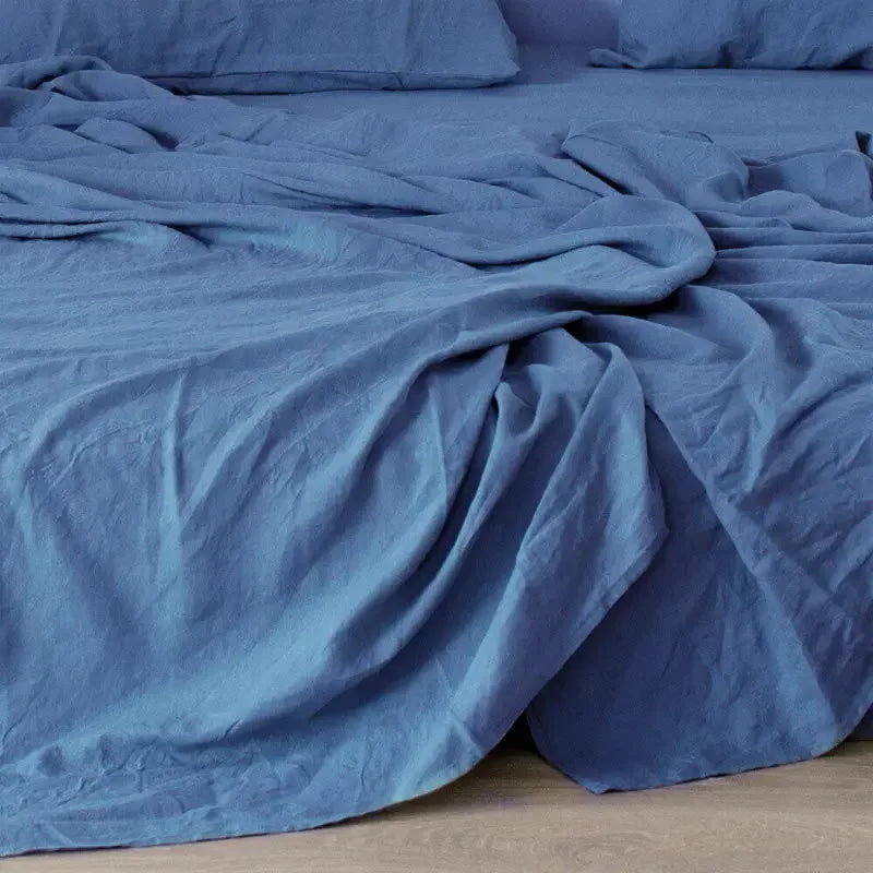 BreathEasy | Breathable Bed Sheets Made of Pure Linen