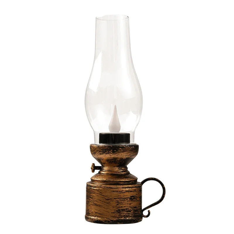 Retroflame - Vintage electronic kerosene lamp for decorations