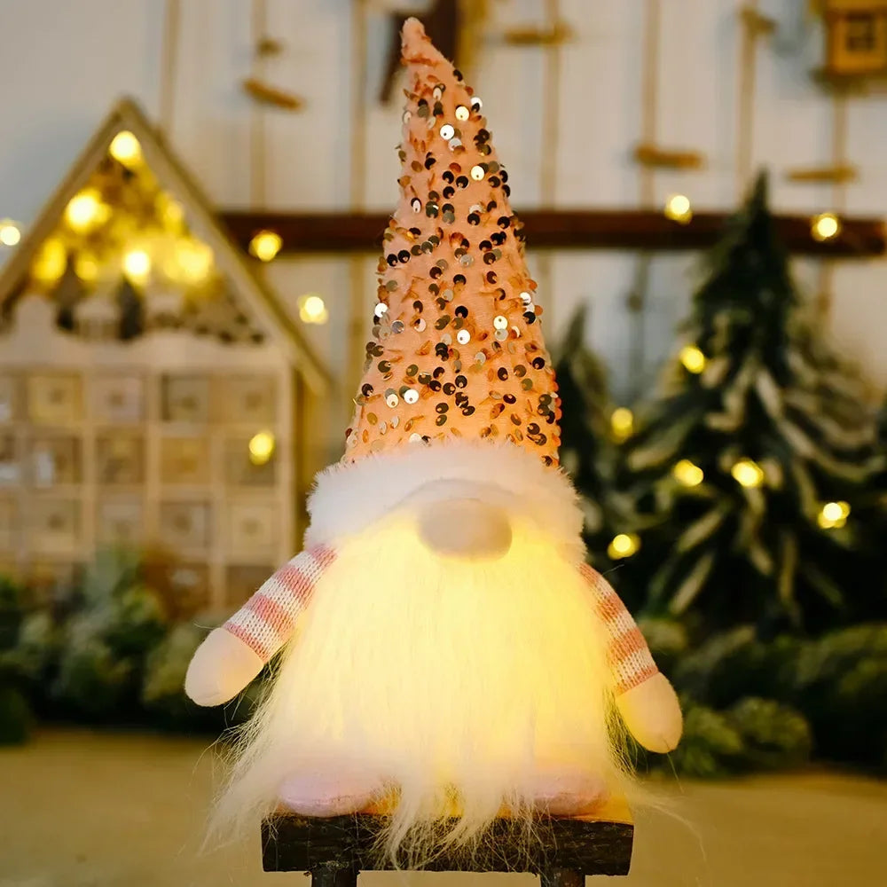 Christmas Gnome - Illuminating Christmas Decoration for Home